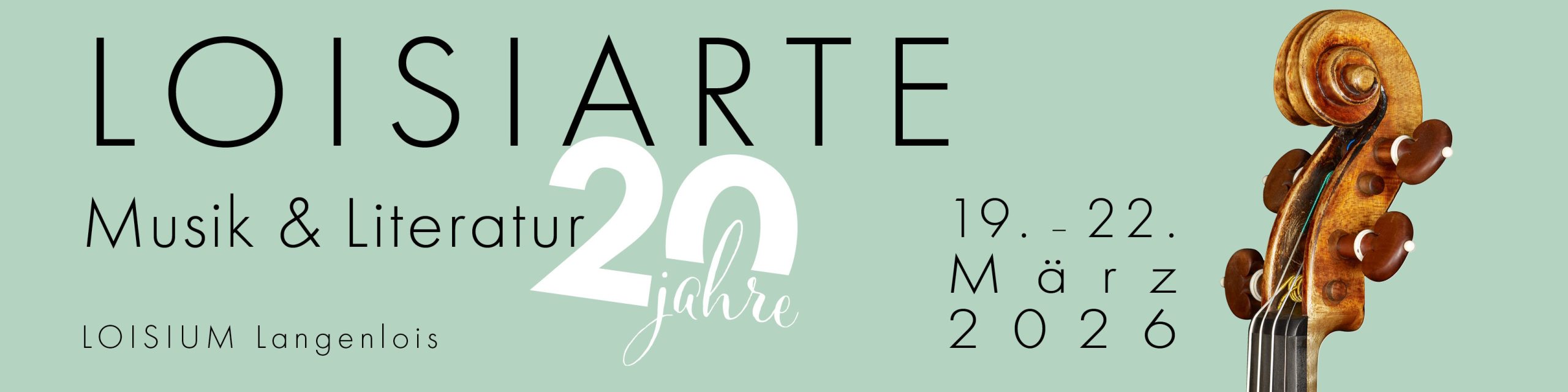 Einladung: 20 Jahre Loisiarte