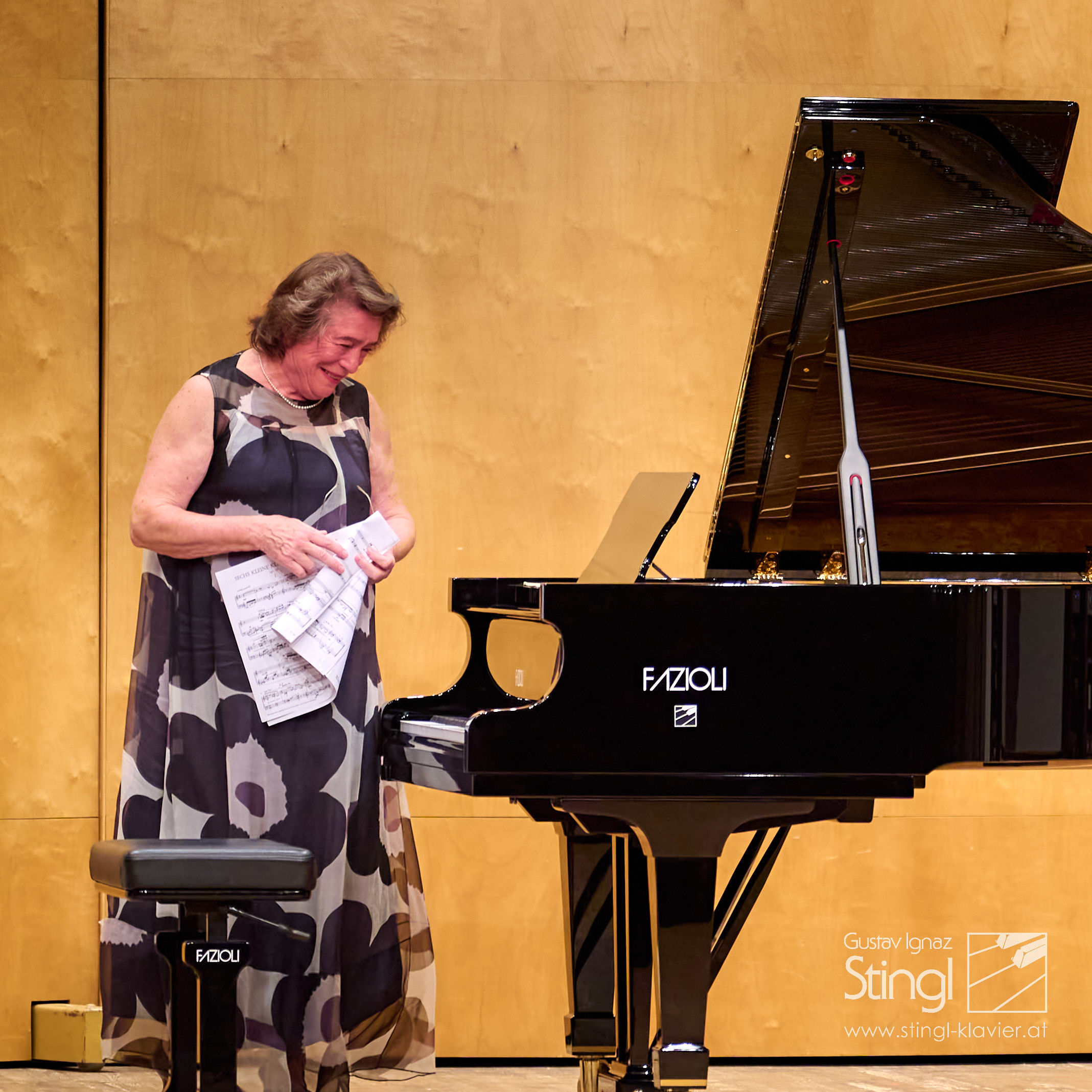 Musiktage Mondsee: Elisabeth Leonskaja, FAZIOLI Klavier