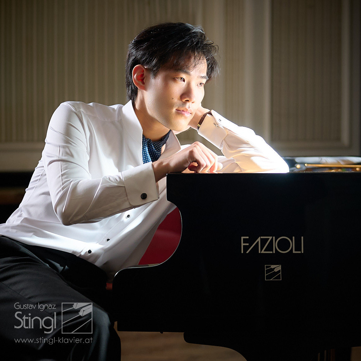 Bruce LIU auf unserem FAZIOLI F278