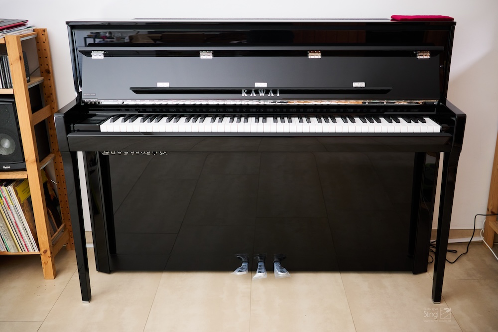 Vekauf eines KAWAI NV5S Novus Pianos ins Burgenland