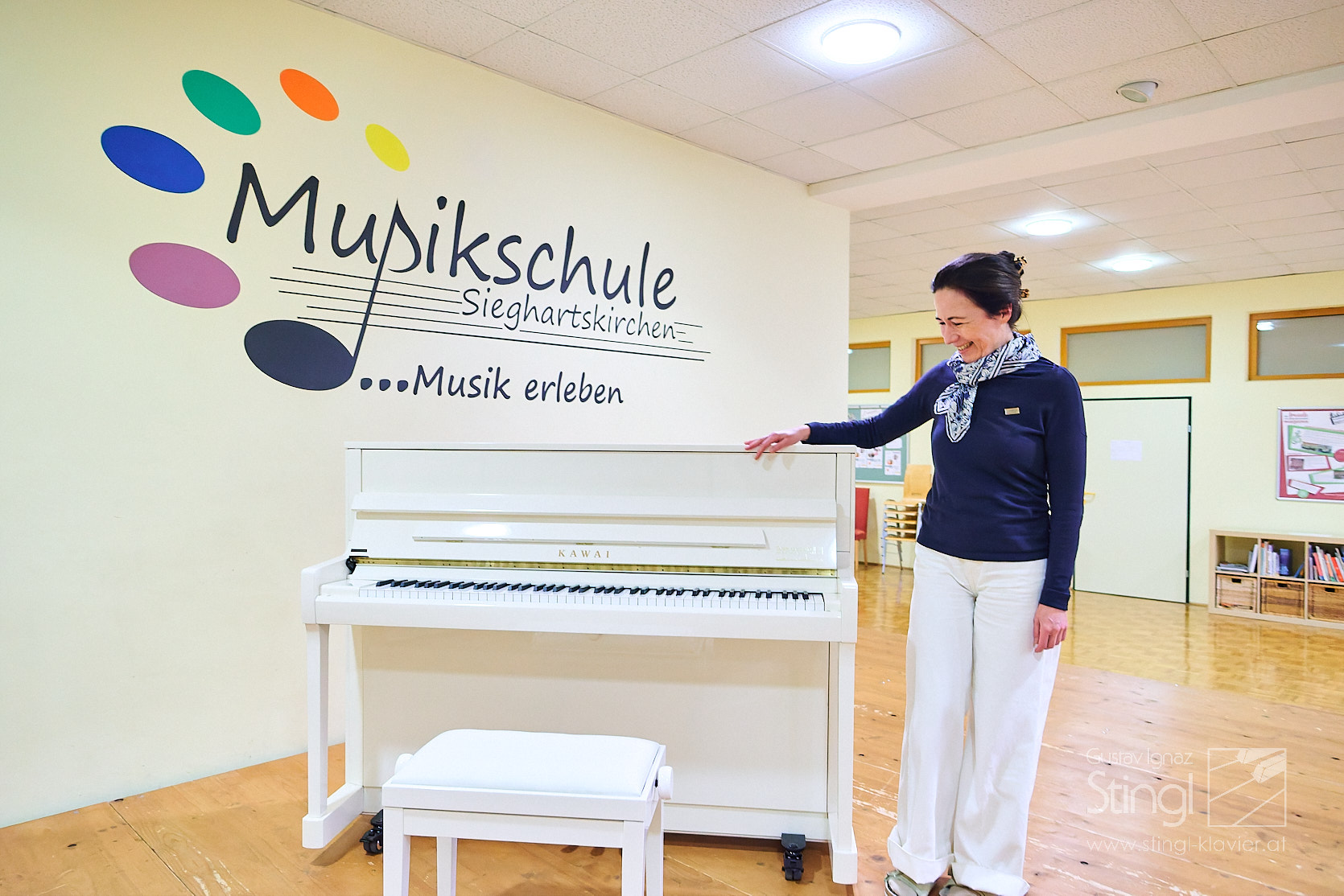 KAWAI Piano in der Musikschule Sieghartskirchen
