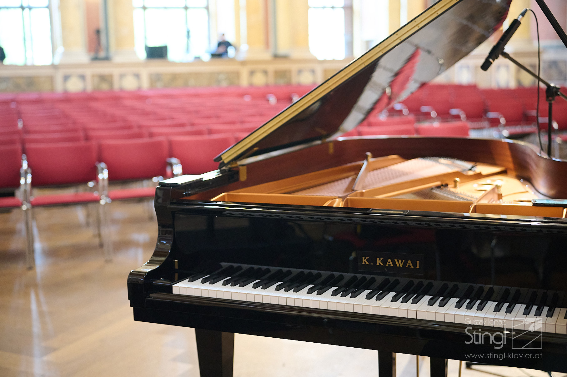 Unser Flügel im Großen Festsaal der Universität Wien | KAWAI Konzertflügel – Stingl Klaviere