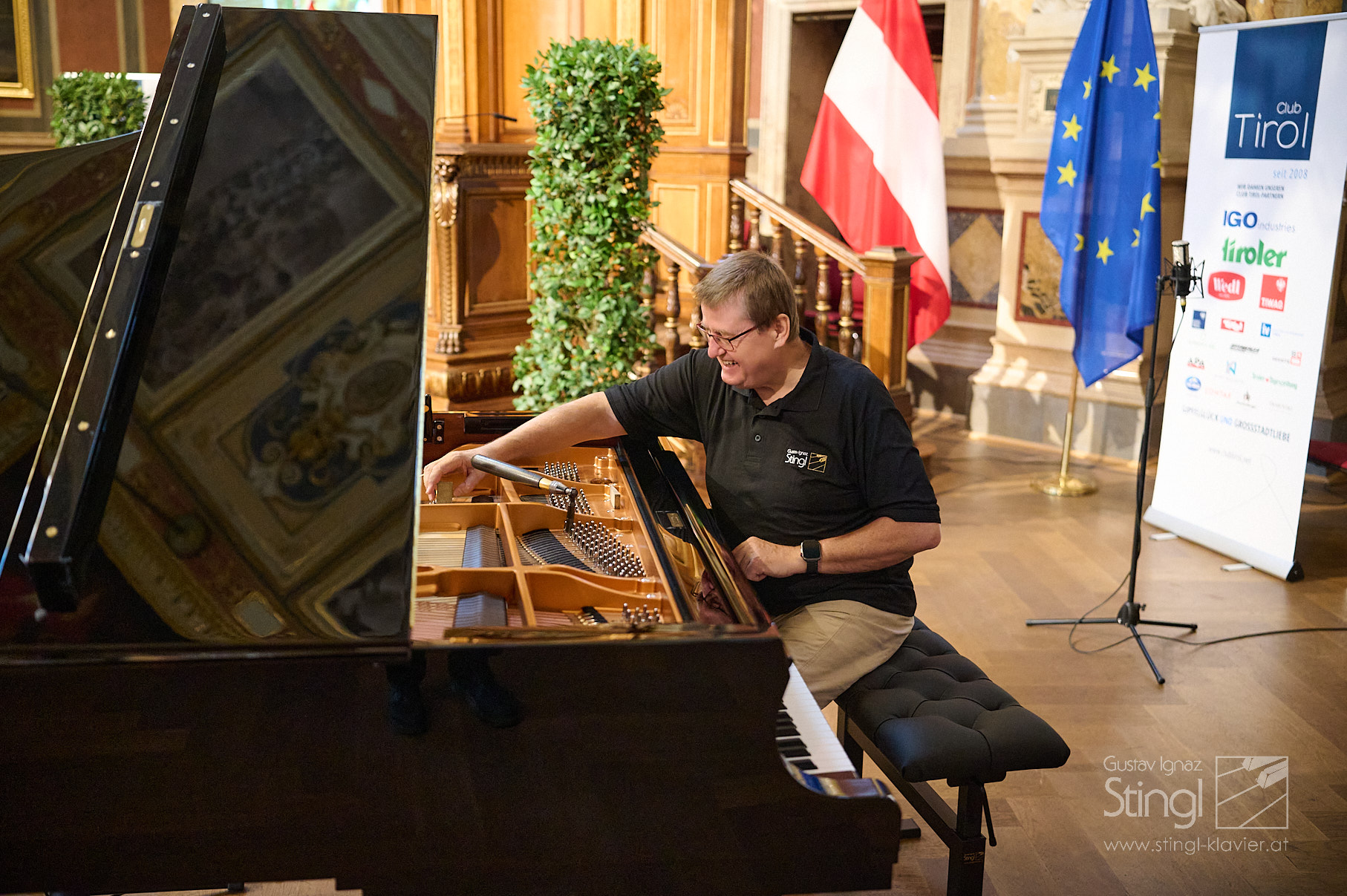 Unser Flügel im Großen Festsaal der Universität Wien | KAWAI Konzertflügel – Stingl Klaviere
