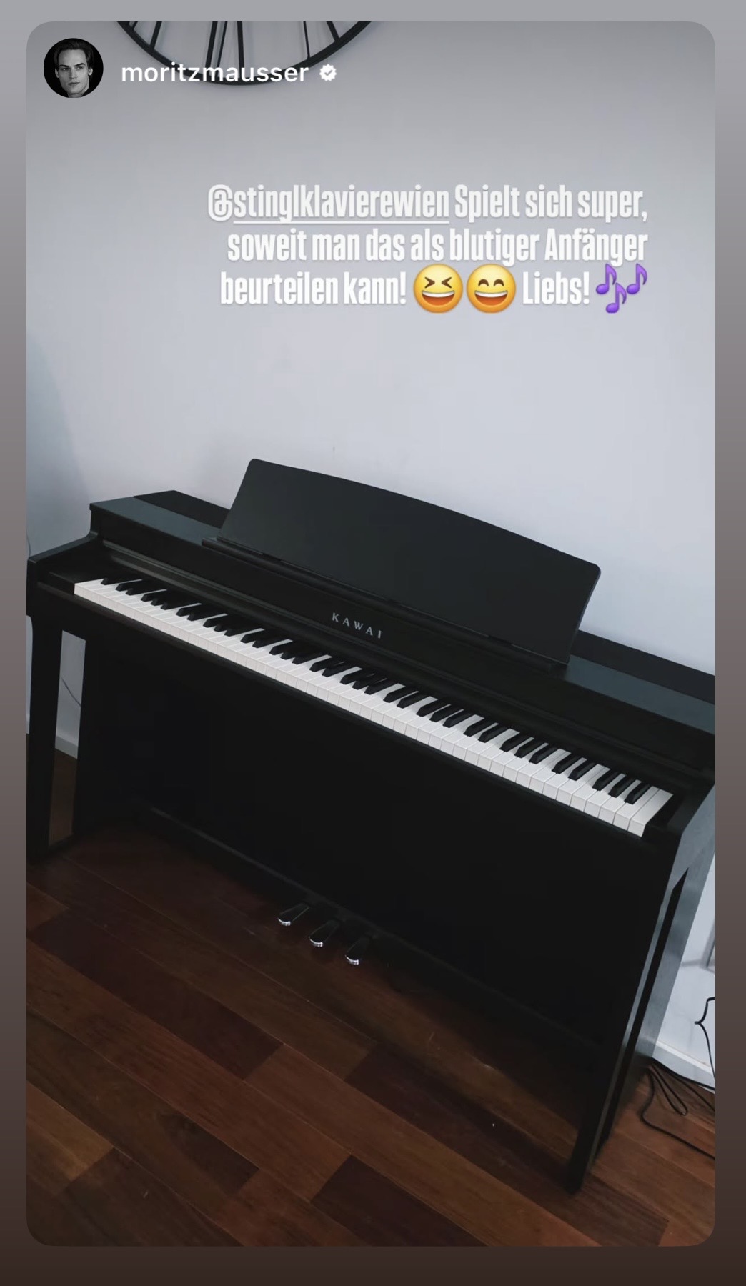 Digitalpiano für Moritz Mausser