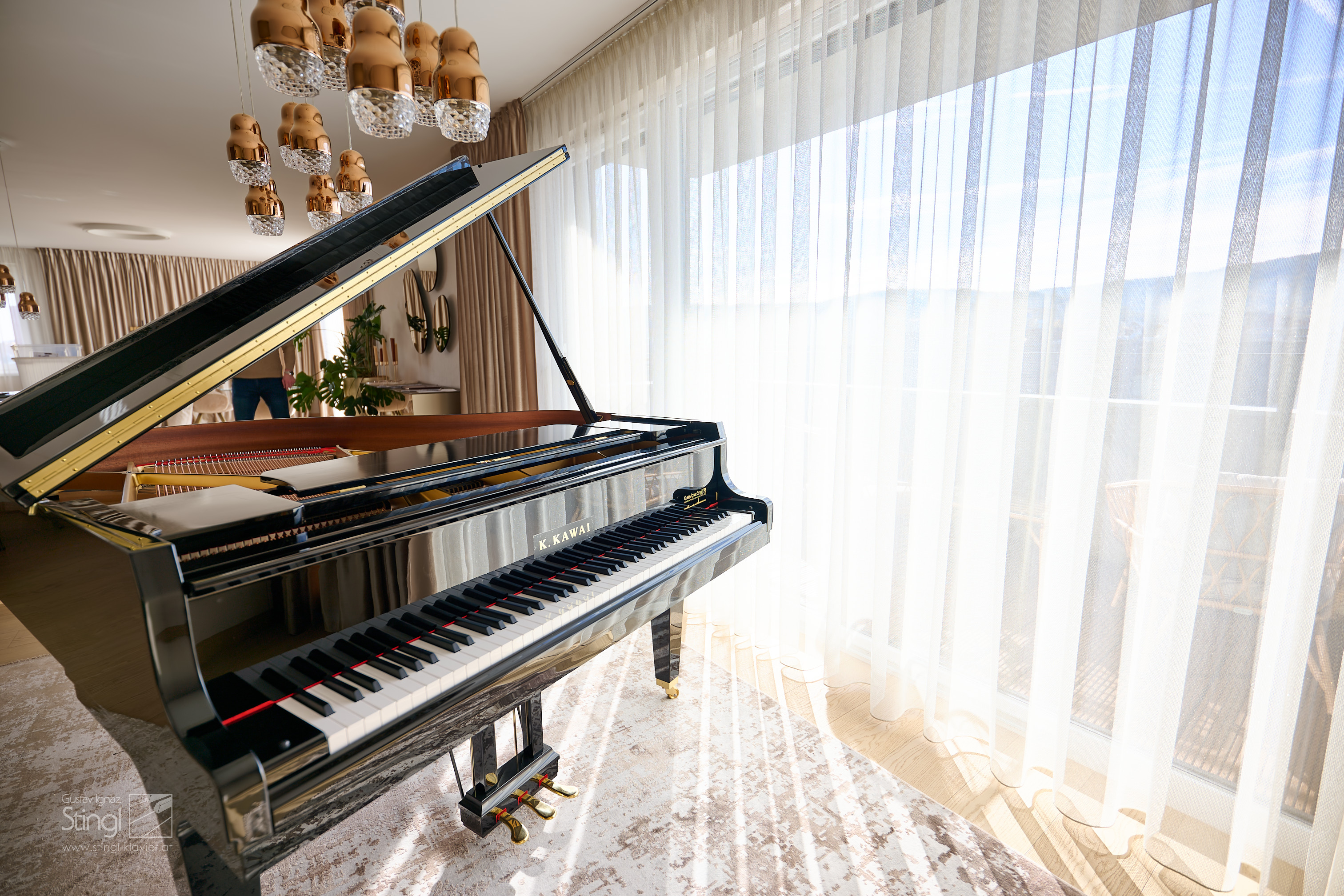 KAWAI Flügel von STINGL Klaviere in Bratislava GL30 CA901